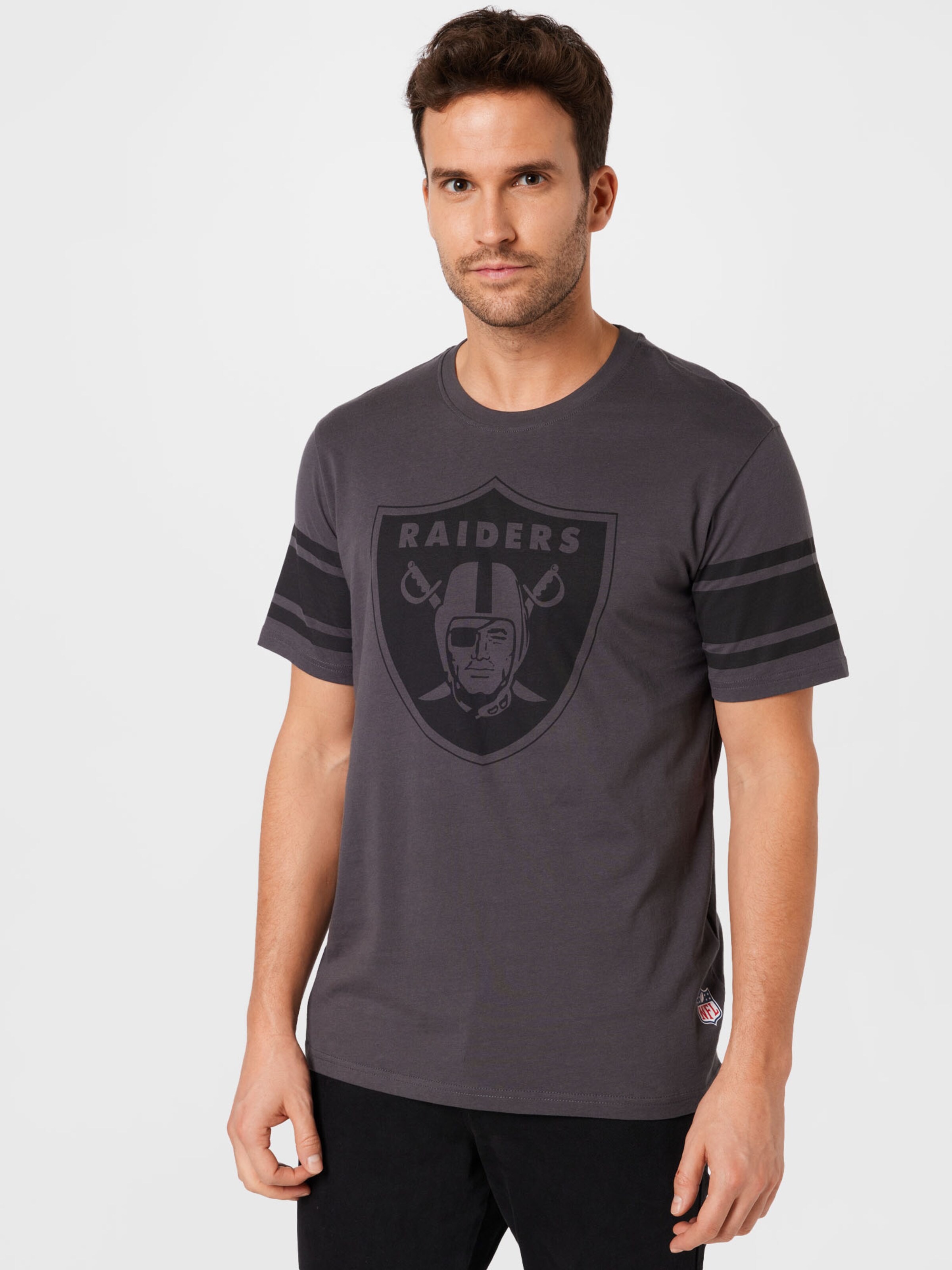 Männer Shirts Only & Sons T-Shirt 'NFL' in Graphit, Dunkelgrau - XZ71197 Männer Shirts Only & Sons T-Shirt 'NFL' in Graphit, Dunkelgrau - XZ71197