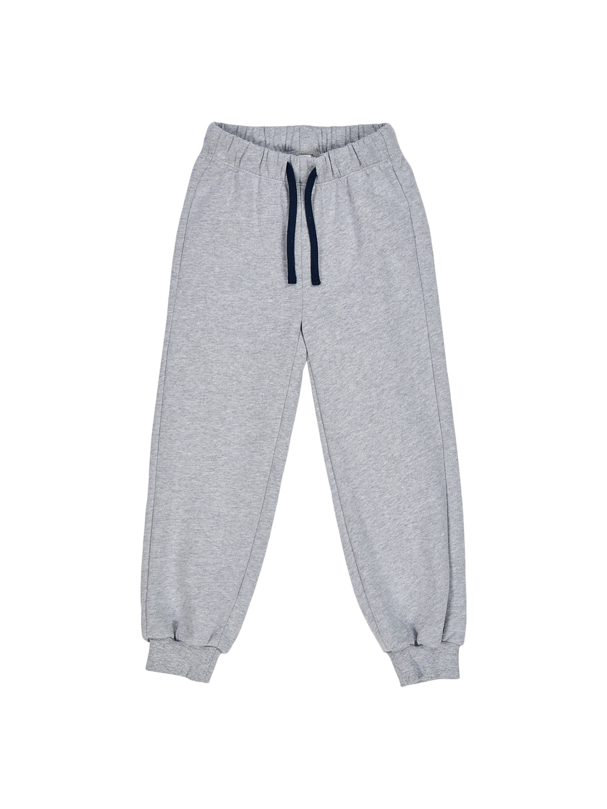 Loosefit Pantalon Müsli by GREEN COTTON en gris : devant
