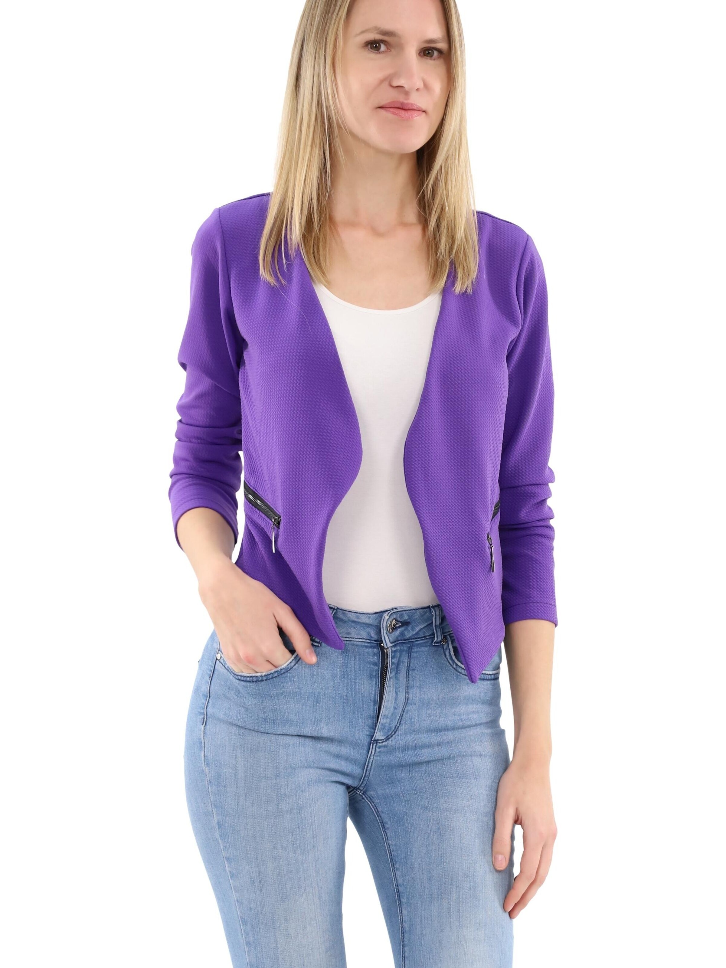 malito more than fashion Blazer in Purple