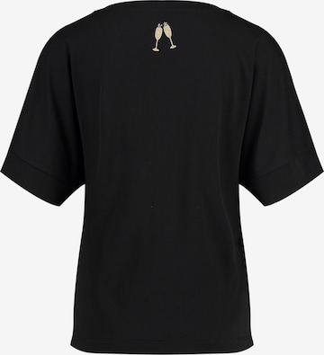 Key Largo - Camiseta 'WT CHAMPAGNE' en negro
