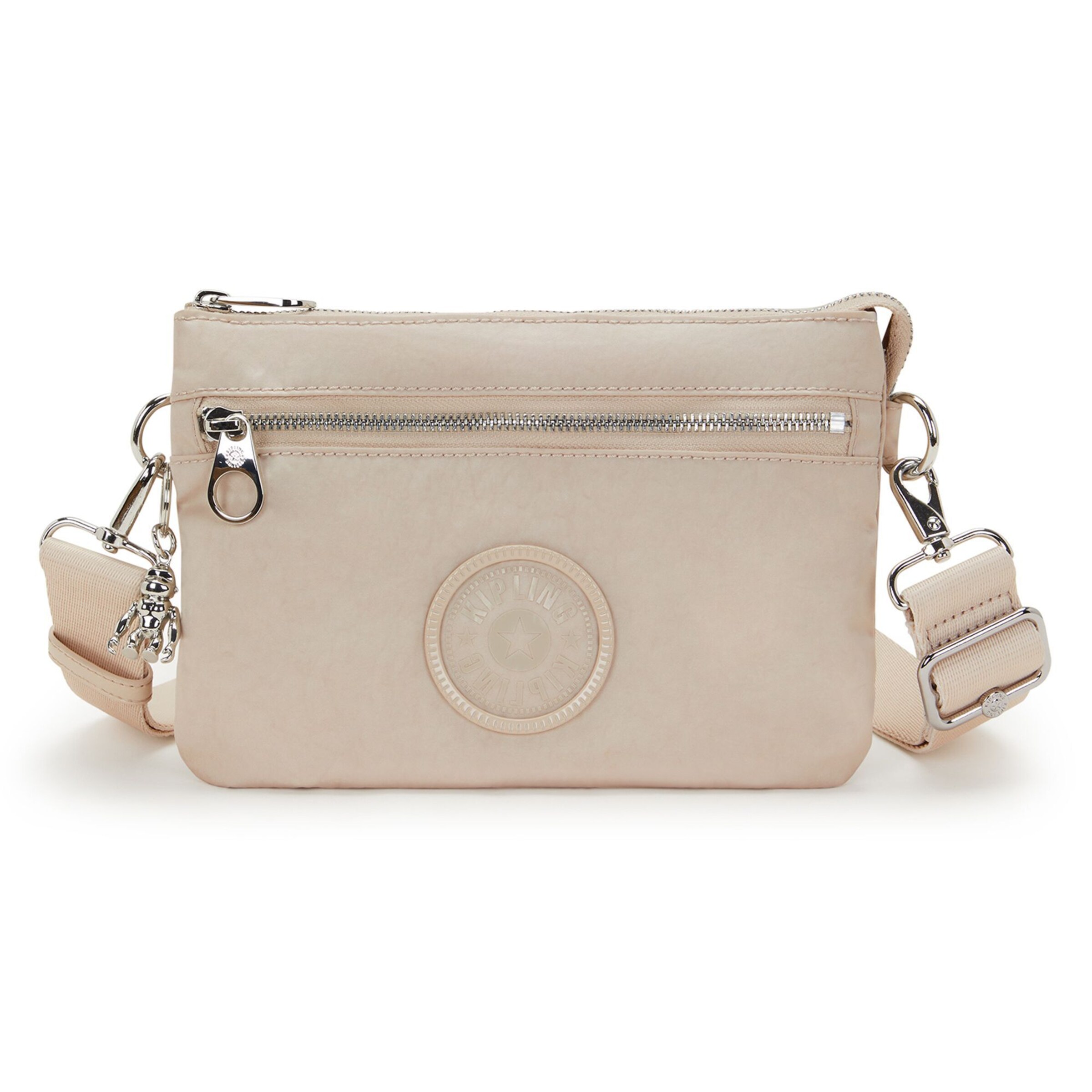 KIPLING Schoudertas in Beige: voorkant
