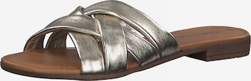 MARCO TOZZI Mules in Silver: front