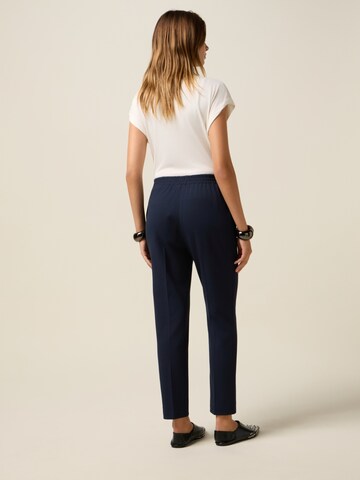 Regular Pantalon oltre en bleu