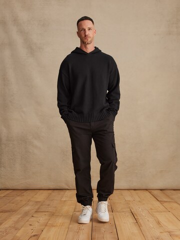 Pull-over 'Erwin' DAN FOX APPAREL en noir