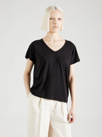 Part Two T-Shirt 'Evenye' in Schwarz: Vorderseite