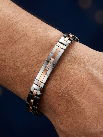 Bracelet 'LUSSO' UNIQAL en argent