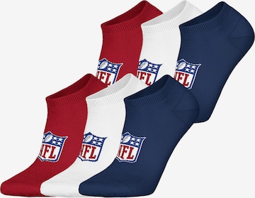 Chaussettes ' NFL Shield Sneaker ' Huddle en bleu : devant