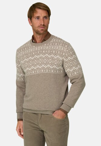 Boggi Milano Pullover in Beige: Vorderseite