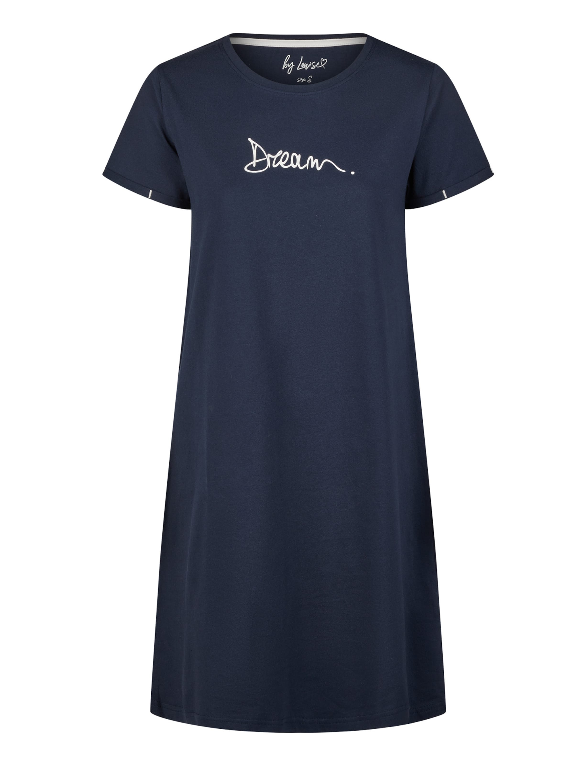 By Louise Sleepshirt ' Classic ' in Blau: Vorderseite