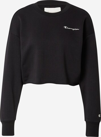 Champion Authentic Athletic Apparel Sweatshirt in Schwarz: predná strana