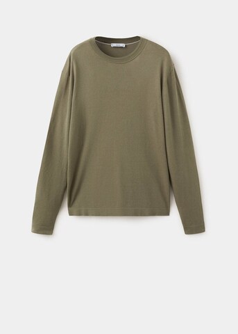 MANGO MAN Sweater 'Sun' in Green