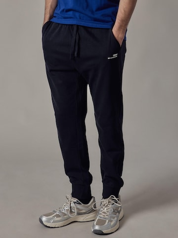 OWN Off With Nature Regular Broek 'Joggers' in Blauw: voorkant