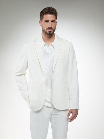 ABOUT YOU x Kevin Trapp Regular fit Suit Jacket 'Enes' in Beige: front