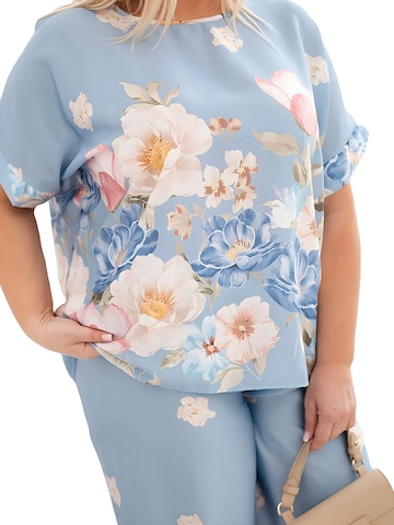 Lumera Domácí oblečení 'Dalia' – modrá