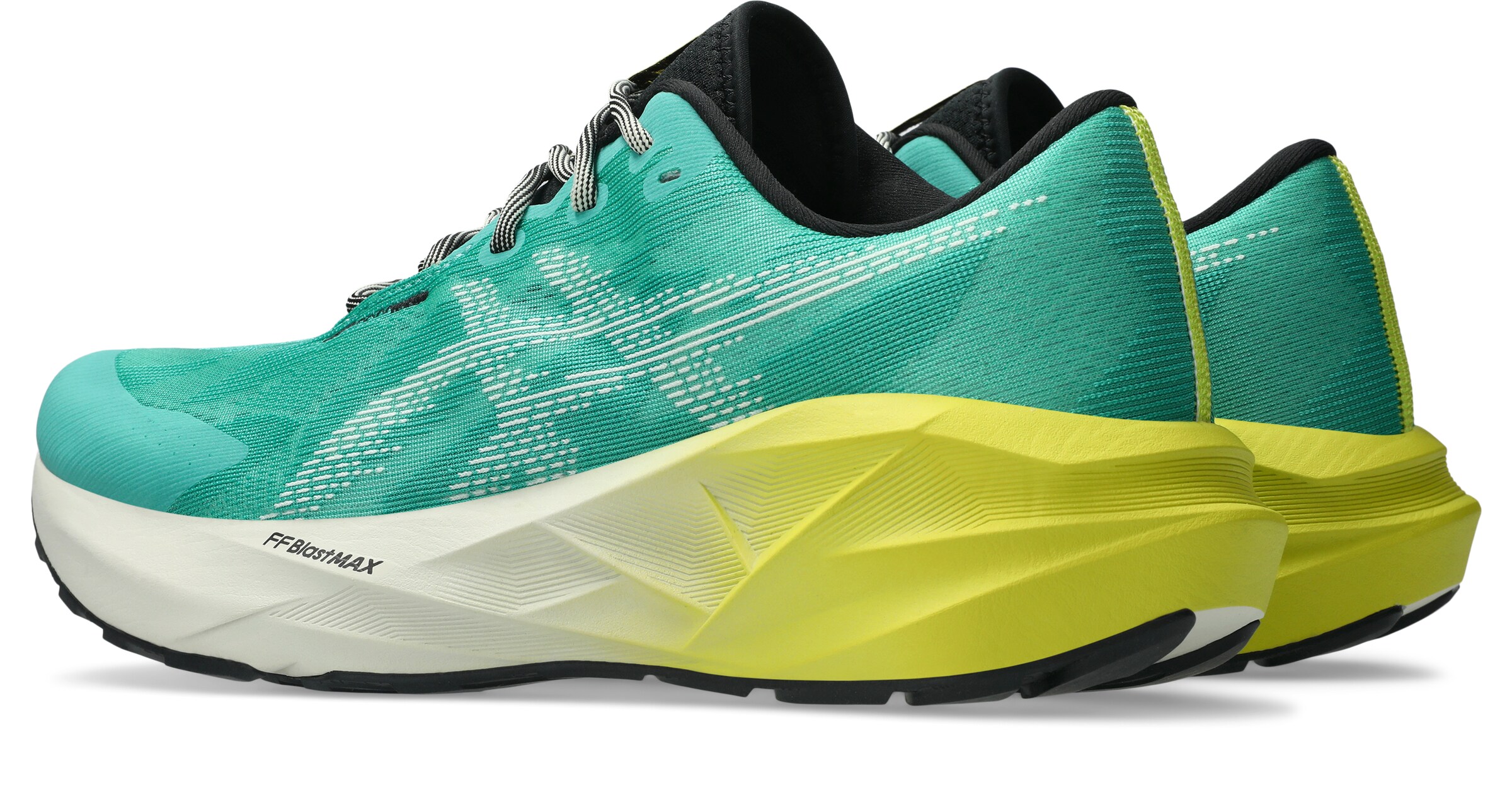 ASICS Juoksukengät 'Novablast 5 TR' värissä vihreä