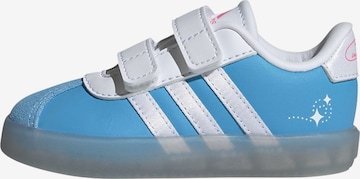 Baskets 'Disney Cinderella VL Court 3.0' ADIDAS SPORTSWEAR en bleu : devant