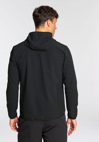 JACK WOLFSKIN Athletic Jacket in Black