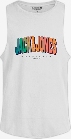 Maglietta 'TONE' di JACK & JONES in bianco: frontale