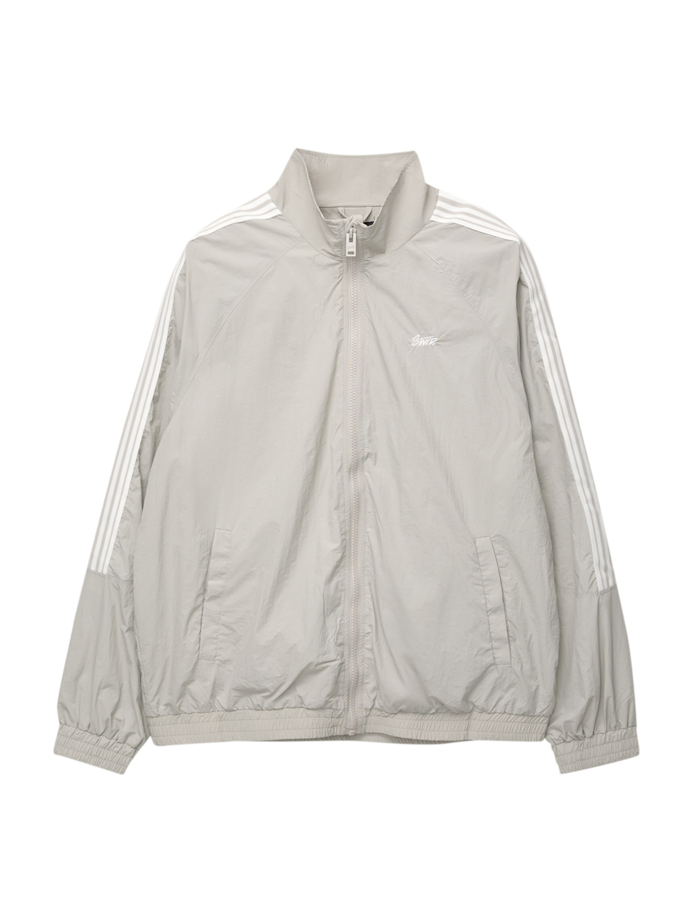 Pull&Bear Kurtka przejściowa 'STWD' w kolorze szary: przód