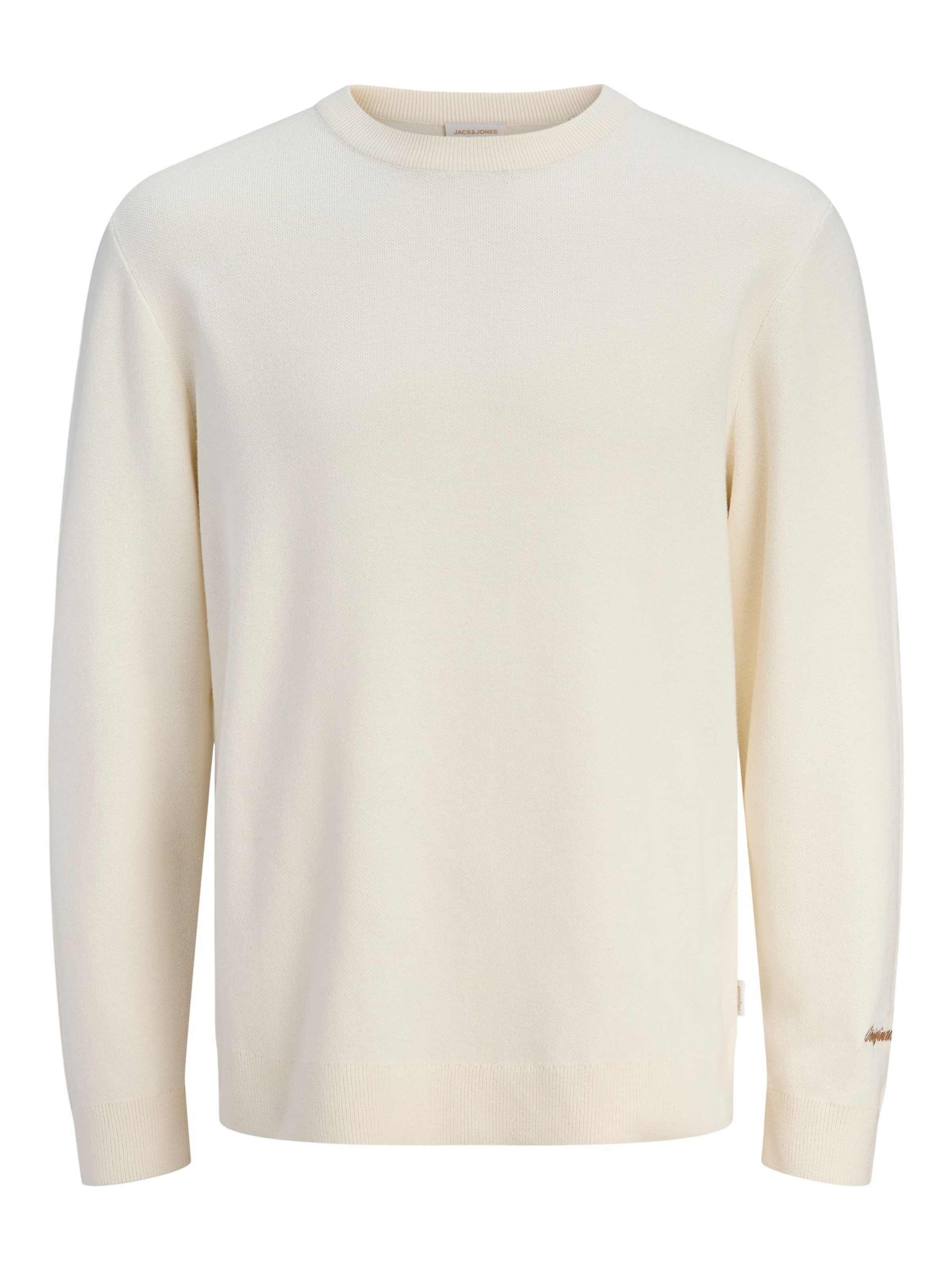 Pull-over Jack & Jones Junior en blanc : devant