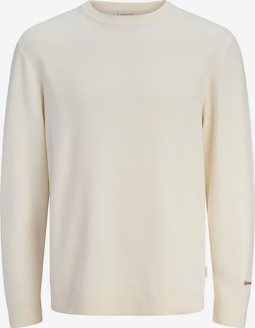 Pull-over Jack & Jones Junior en blanc : devant