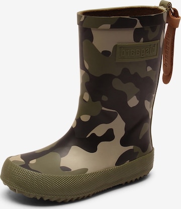 BISGAARD Rubber Boots in Green: front