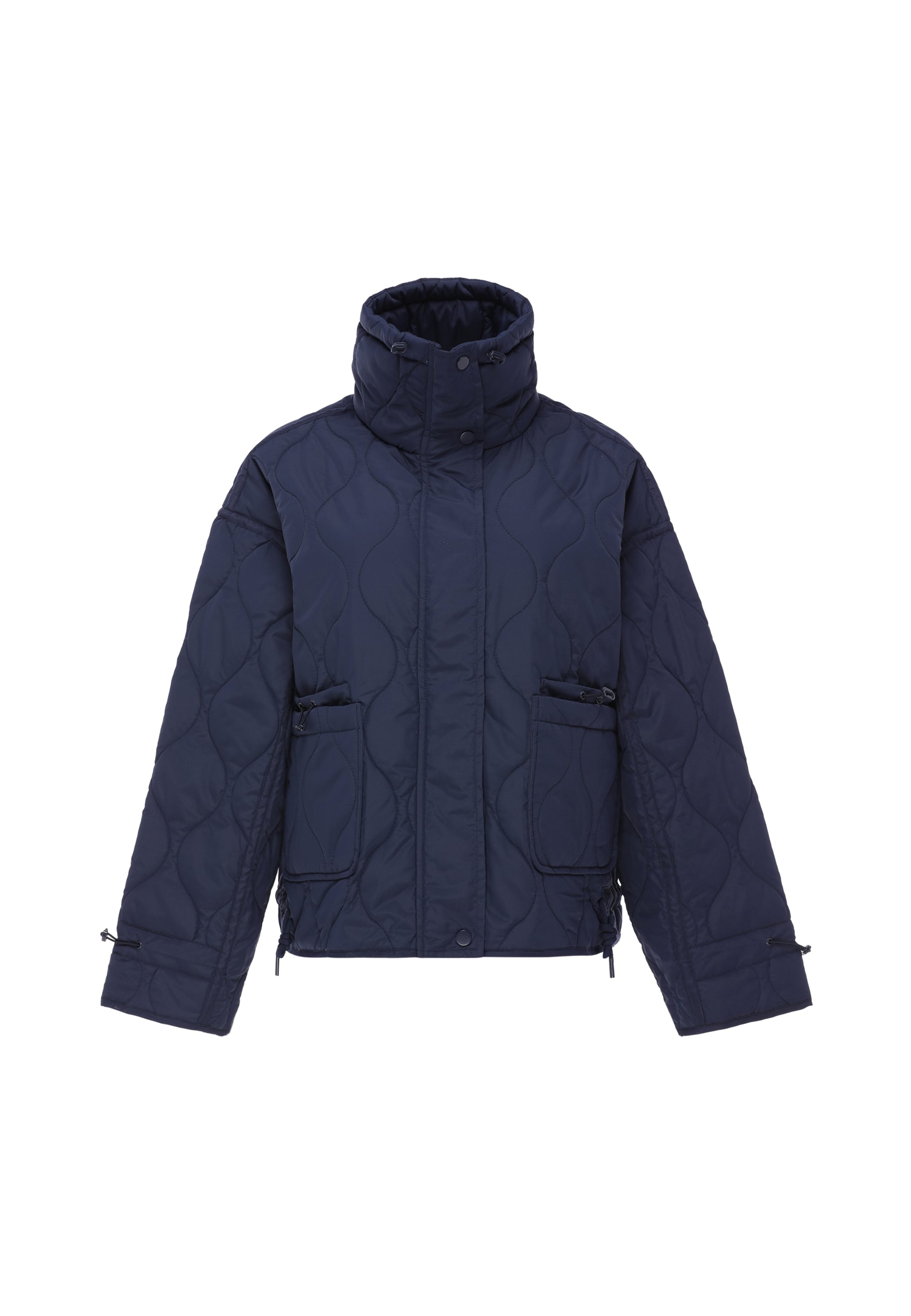 Veste mi-saison usha BLUE LABEL en bleu : devant