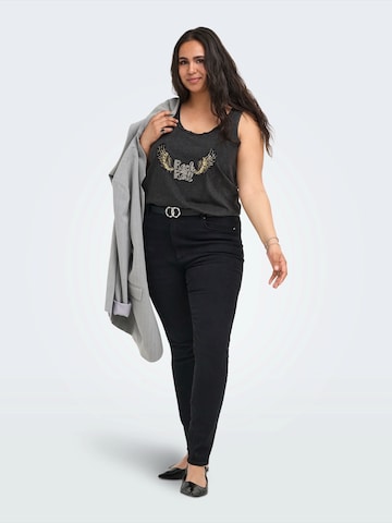 ONLY Carmakoma Top - fekete