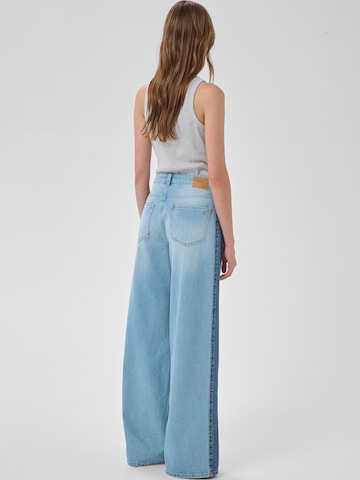 My Essential Wardrobe - Pierna ancha Vaquero 'Lise' en azul