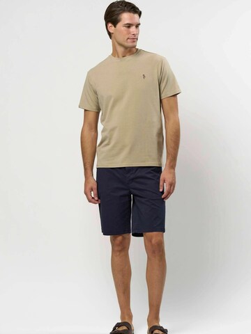 U.S. POLO ASSN. Regular Fit T-shirt ' Nord ' in Beige