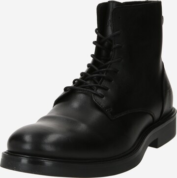 REPLAY Lace-Up Boots in Black: front