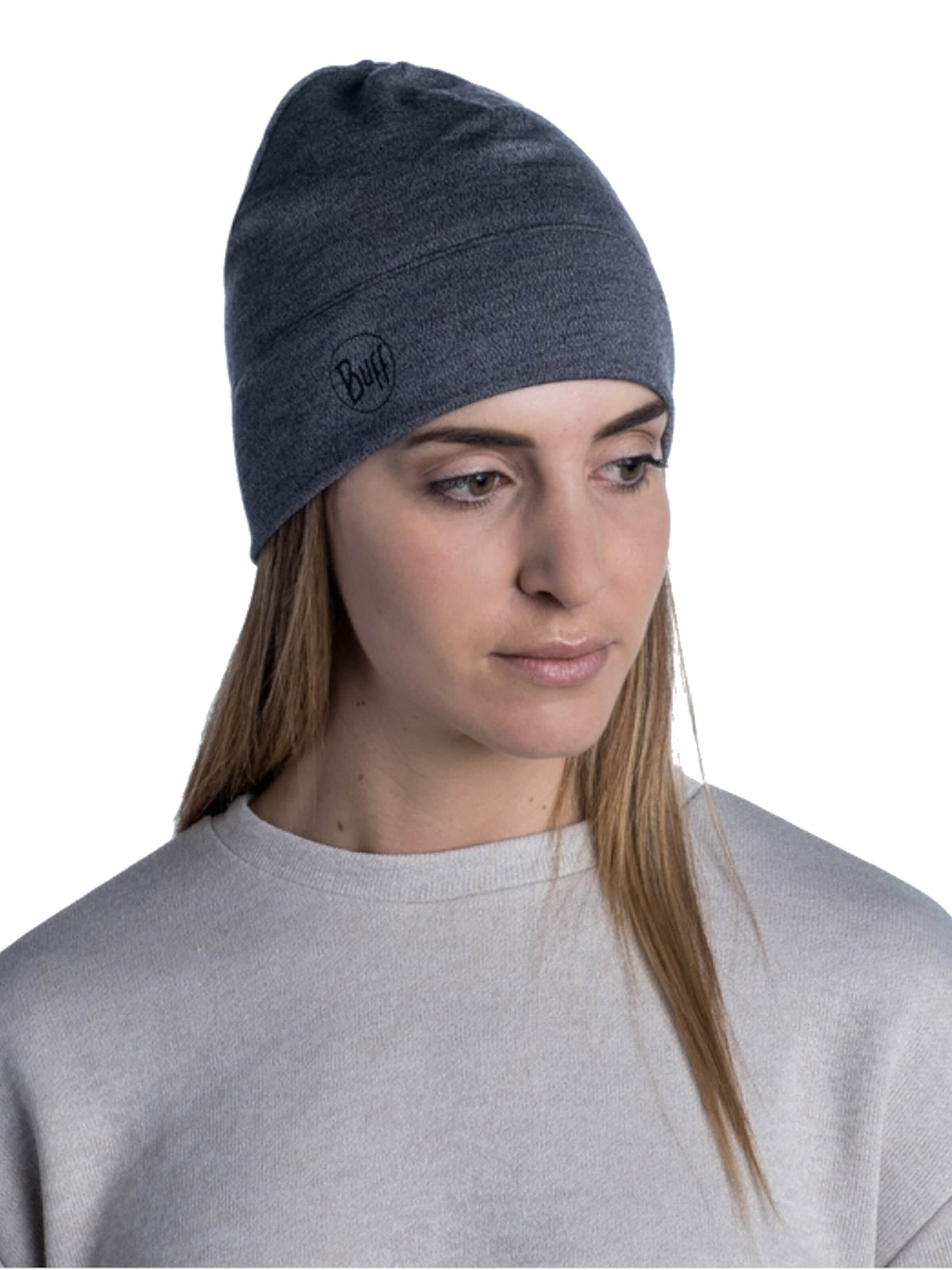 BUFF Muts 'Buff Merino Midweight Hat Beanie' in Grijs