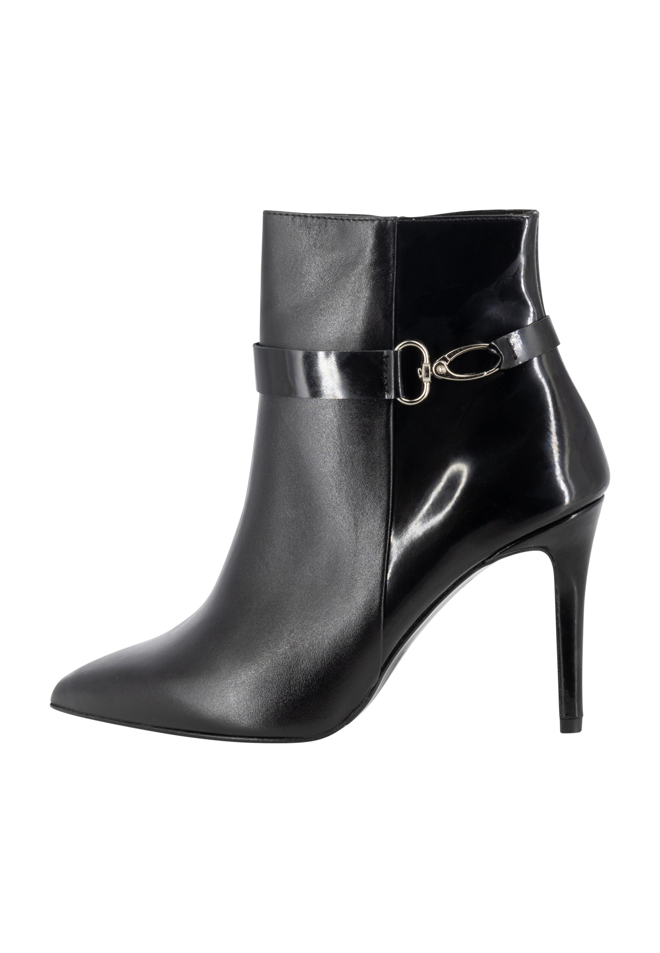 Bottines faina en noir : devant