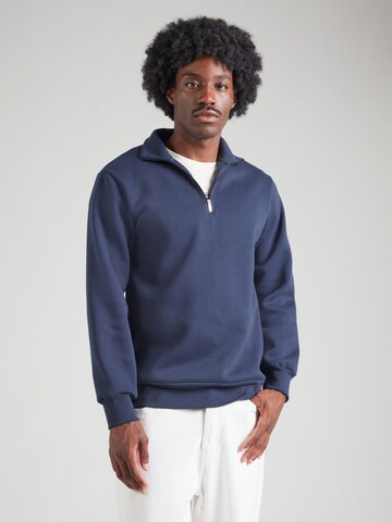 Sweat-shirt 'SLHDAN' SELECTED en bleu : devant