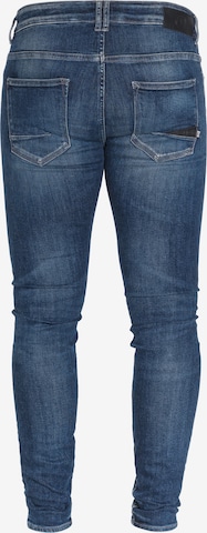 Le Temps Des Cerises Slimfit Jeans 'POWERC' in Blauw