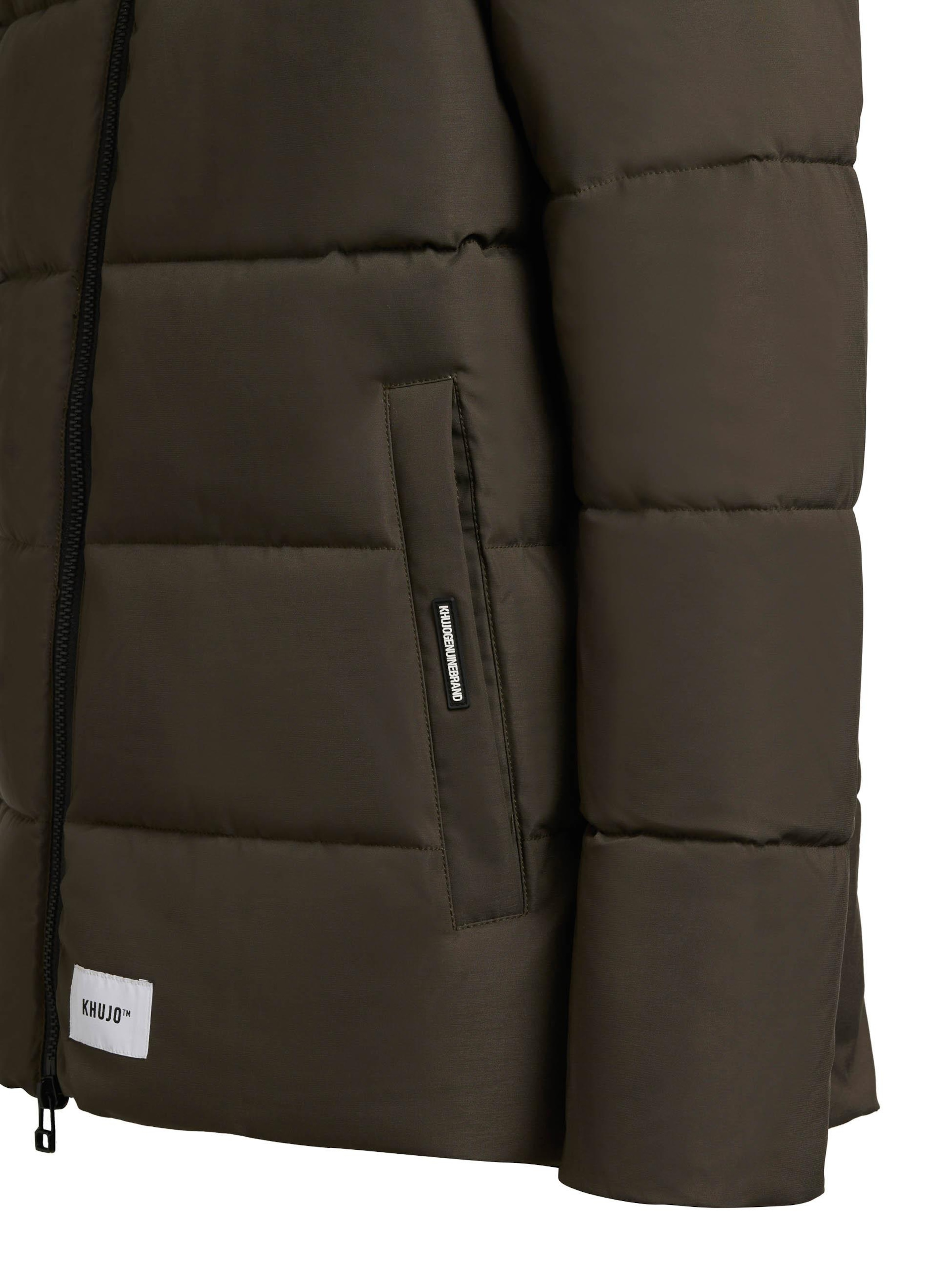 khujo Winterjas ' Loga2-YM ' in Groen