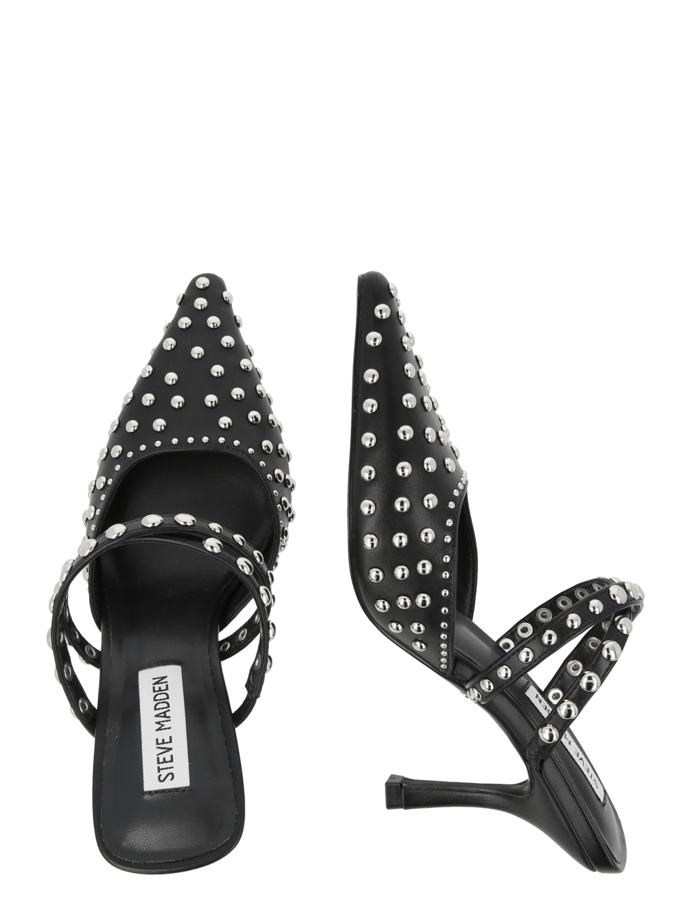 STEVE MADDEN Čevlji s peto 'Brecker' | črna barva