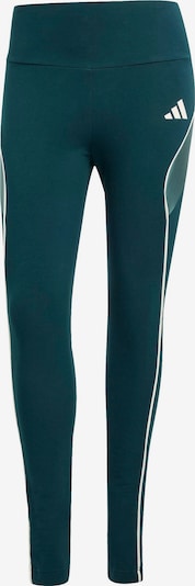 Sportinės kelnės 'Stadium' iš ADIDAS SPORTSWEAR, spalva – tamsiai žalia / šviesiai žalia / balta, Prekių apžvalga