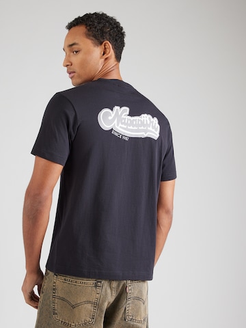 NAPAPIJRI Paita 'S-ZINC' värissä musta: etupuoli