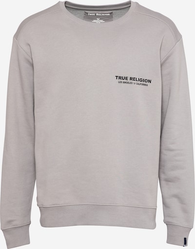 True Religion Sweatshirt in Taupe / Black, Item view