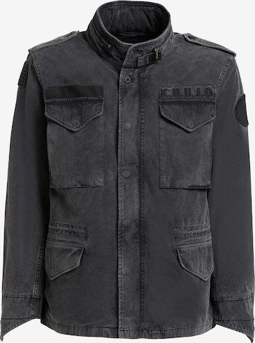 Veste mi-saison 'GENE' khujo en noir : devant