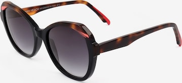 Occhiali da sole 'ARMOR SUN' di Silvian Heach in marrone: frontale