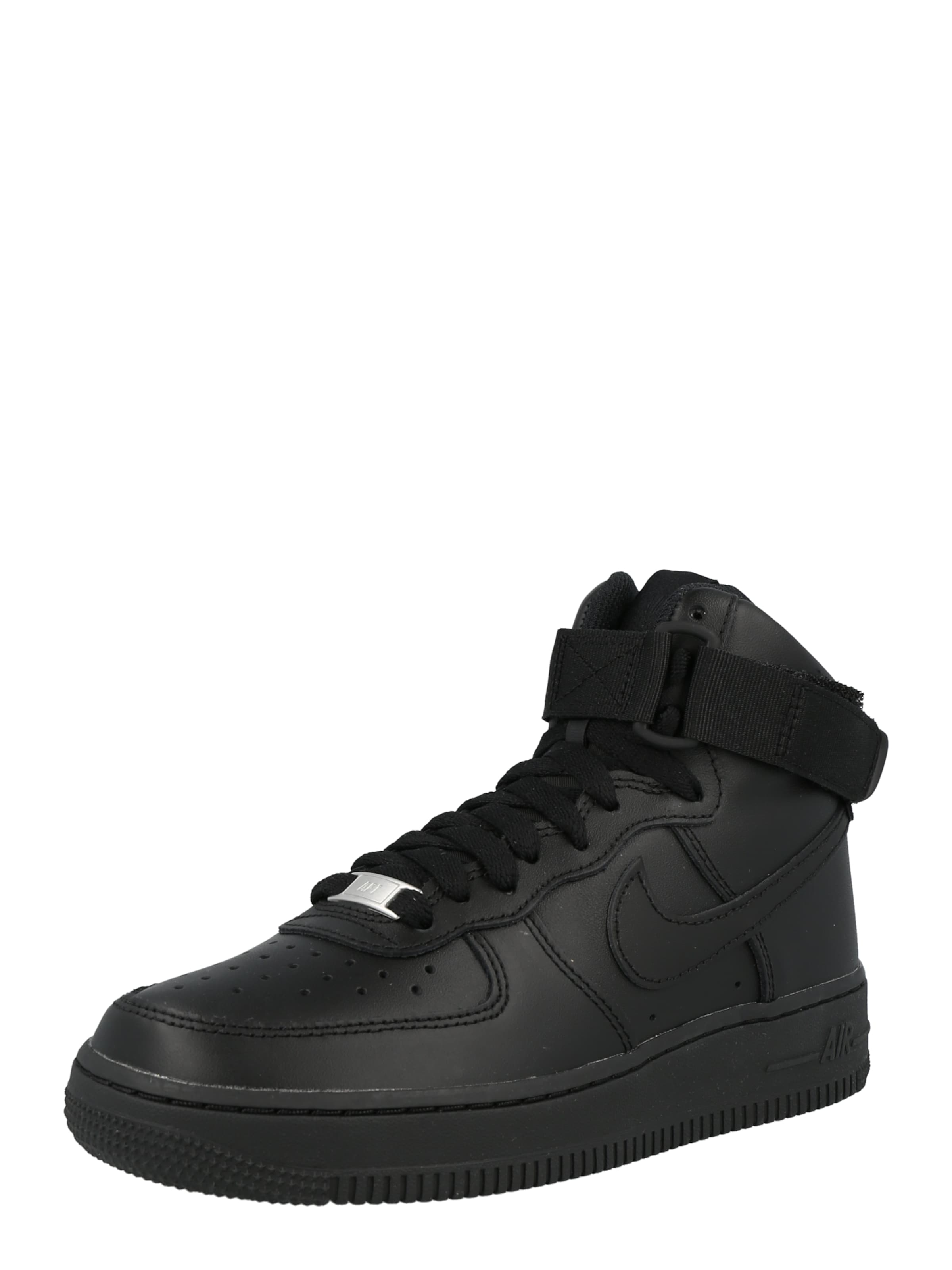 Nike Sportswear Sneakers hoog 'Air Force 1' in Zwart | ABOUT YOU