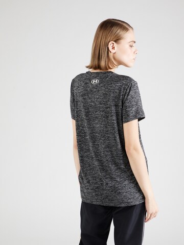 T-shirt fonctionnel 'Tech Twist' UNDER ARMOUR en noir