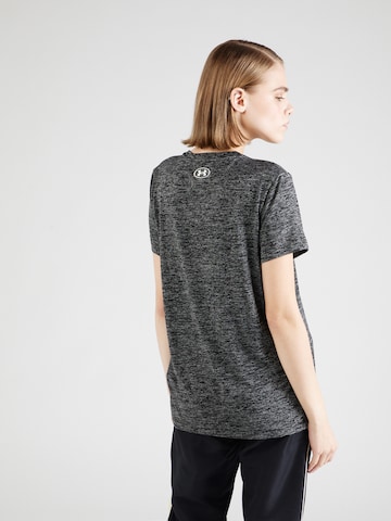 UNDER ARMOUR Functioneel shirt 'Tech Twist' in Zwart