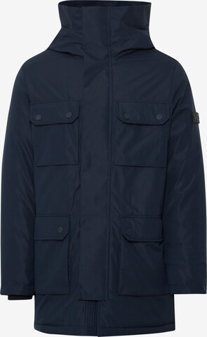 11 Project Winter Jacket 'Dean' in Blue: front