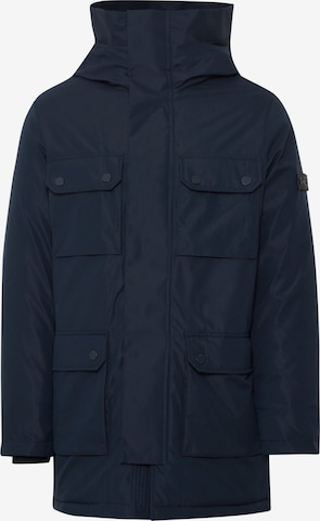 11 Project Winter Jacket 'Dean' in Blue: front