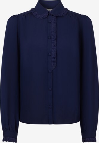 NAF NAF Blouse 'Jolia' in Blue: front