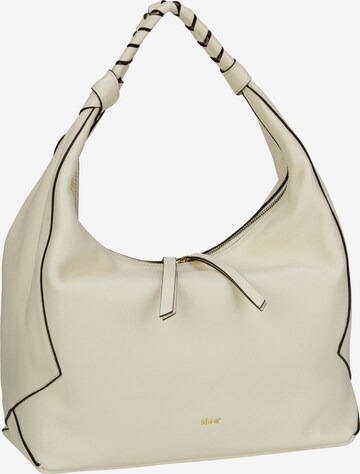 ABRO Handbag in Beige: front