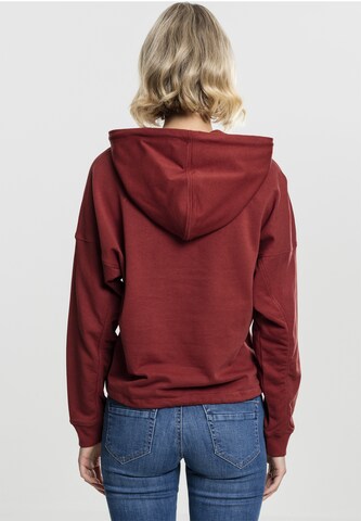 Urban Classics Sweatshirt in Rot